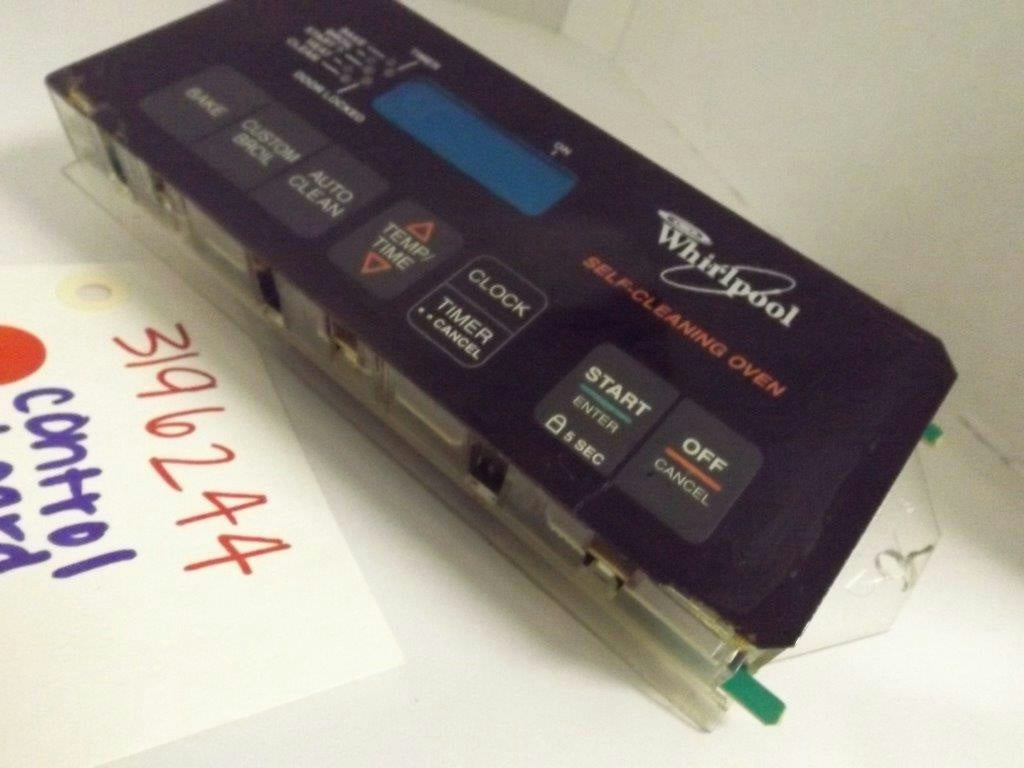 WHIRLPOOL STOVE 3196244 CONTROL BOARD USED WHIRLPOOL STOVE 3196244 CONTROL BOARD USED
